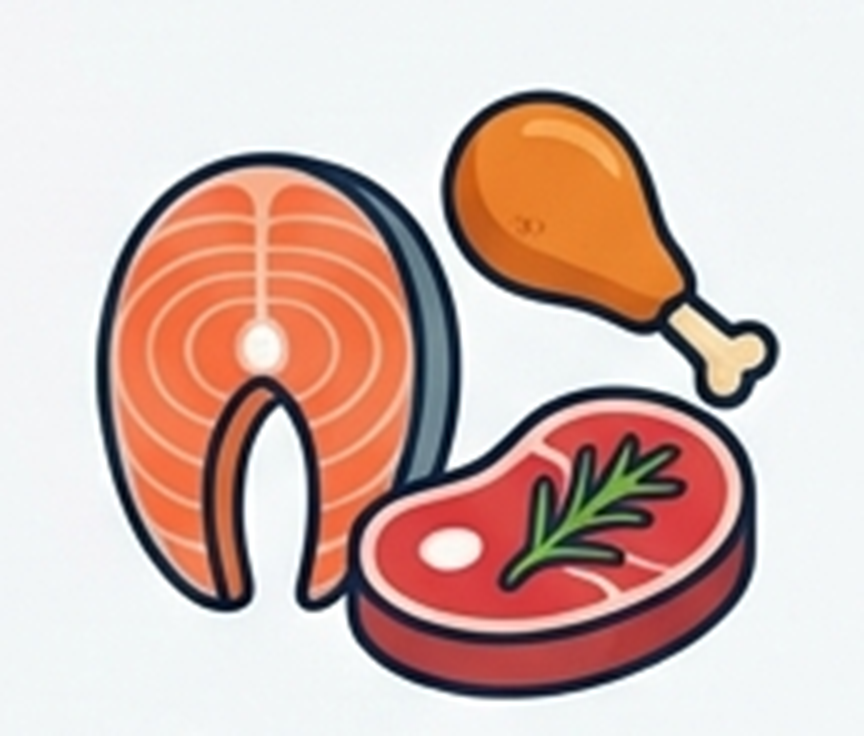 Fish and Meat